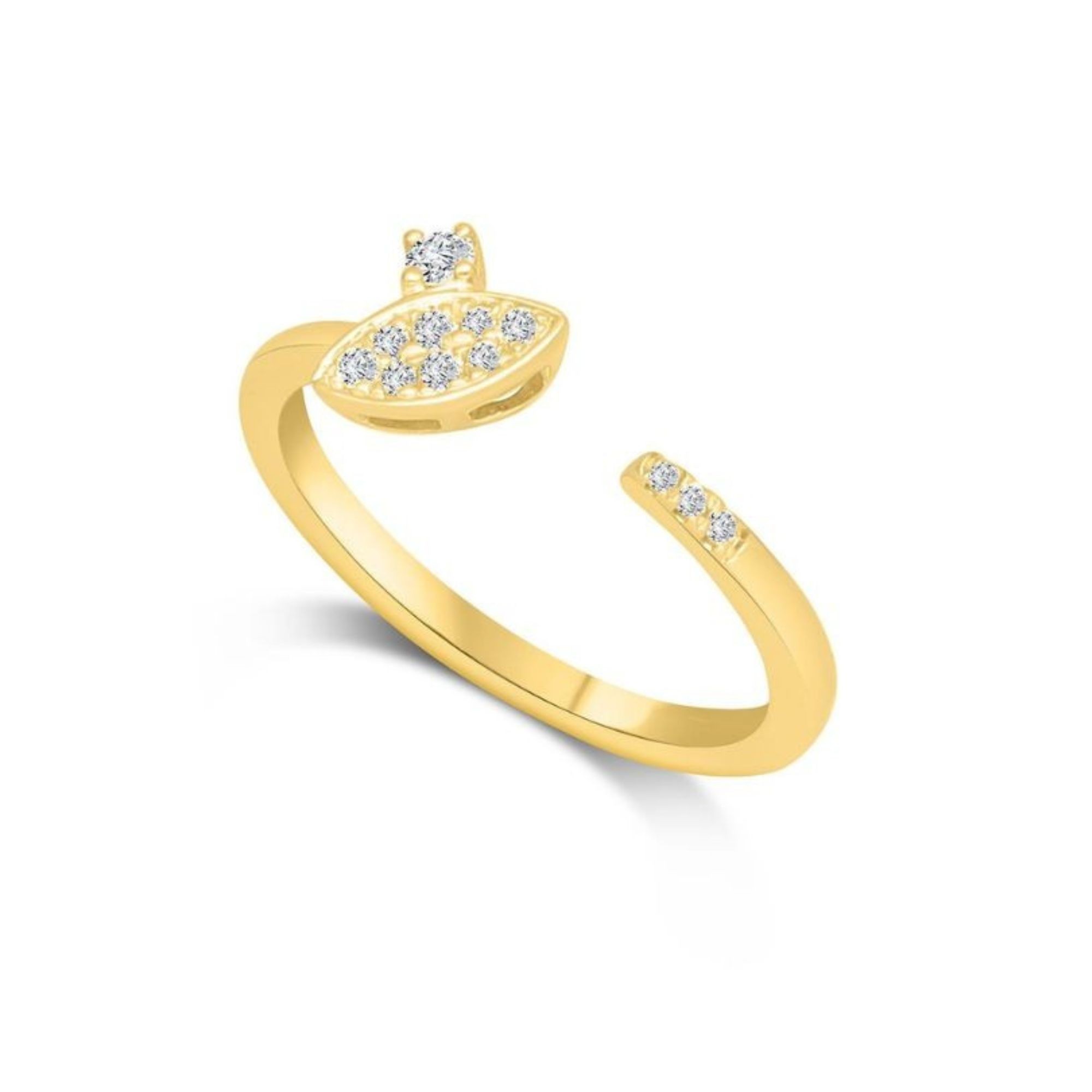 Anello Sirio in oro e diamanti ct. 0,12 - ALFIERI & ST. JOHN