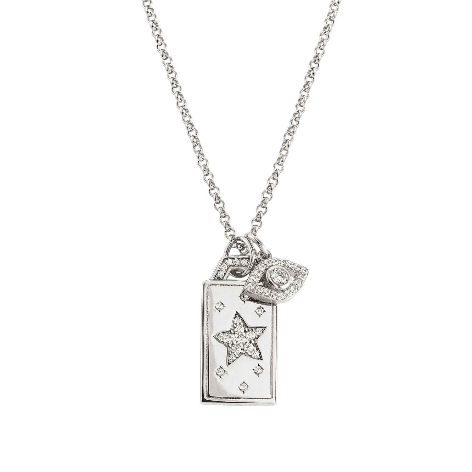 Talisman necklace in silver with pendants - NOMINATION