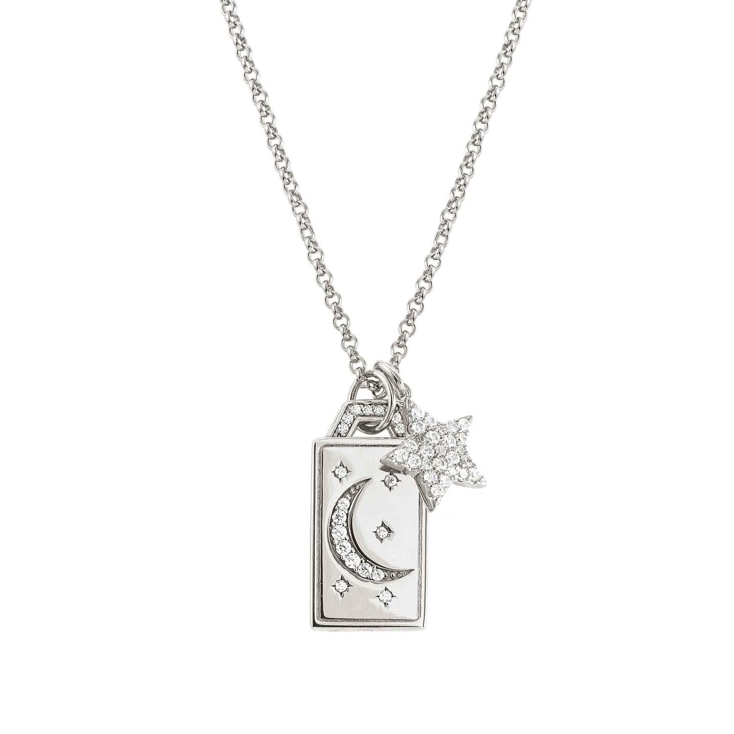 Talisman necklace in silver with pendants - NOMINATION