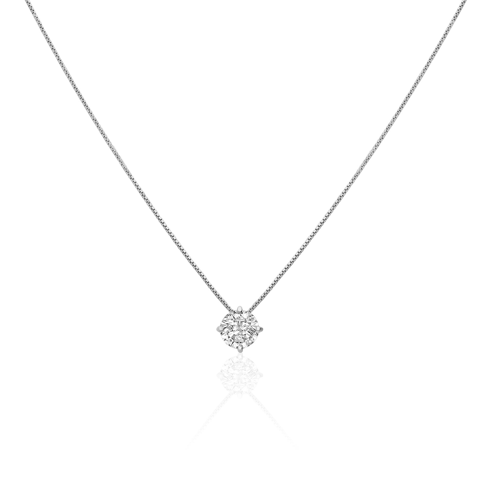 Collana punto luce con diamanti ct. 0,70 - ALFIERI & ST. JOHN