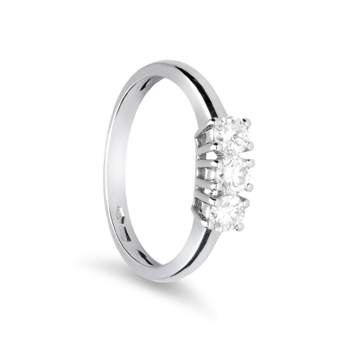 Anello in oro e diamanti ct. 0,70 - ALFIERI & ST. JOHN