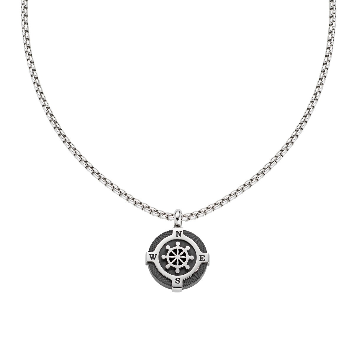 Collana in acciaio - AMEN