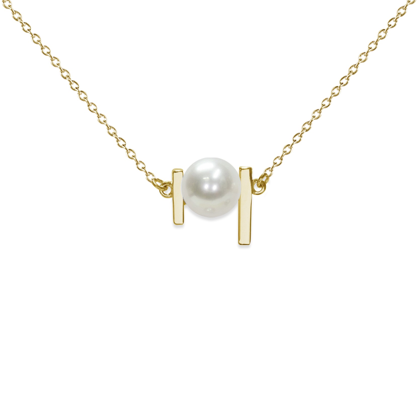 Collana in argento 925 con perle - MAYUMI