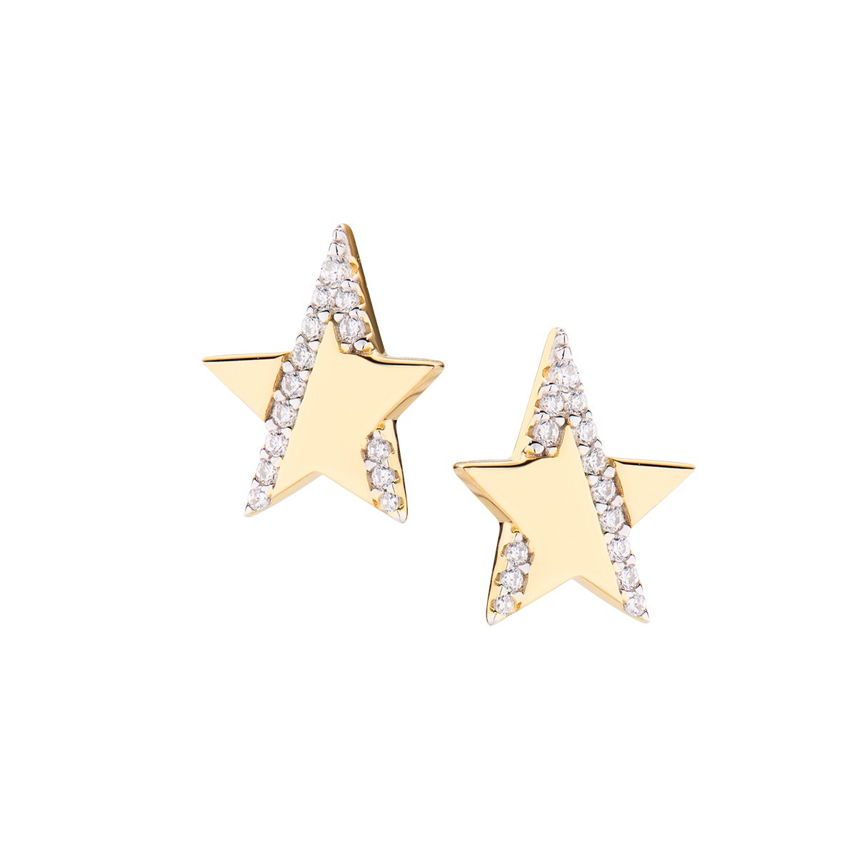 Orecchini in argento 925 con zirconi bianchi - AMEN