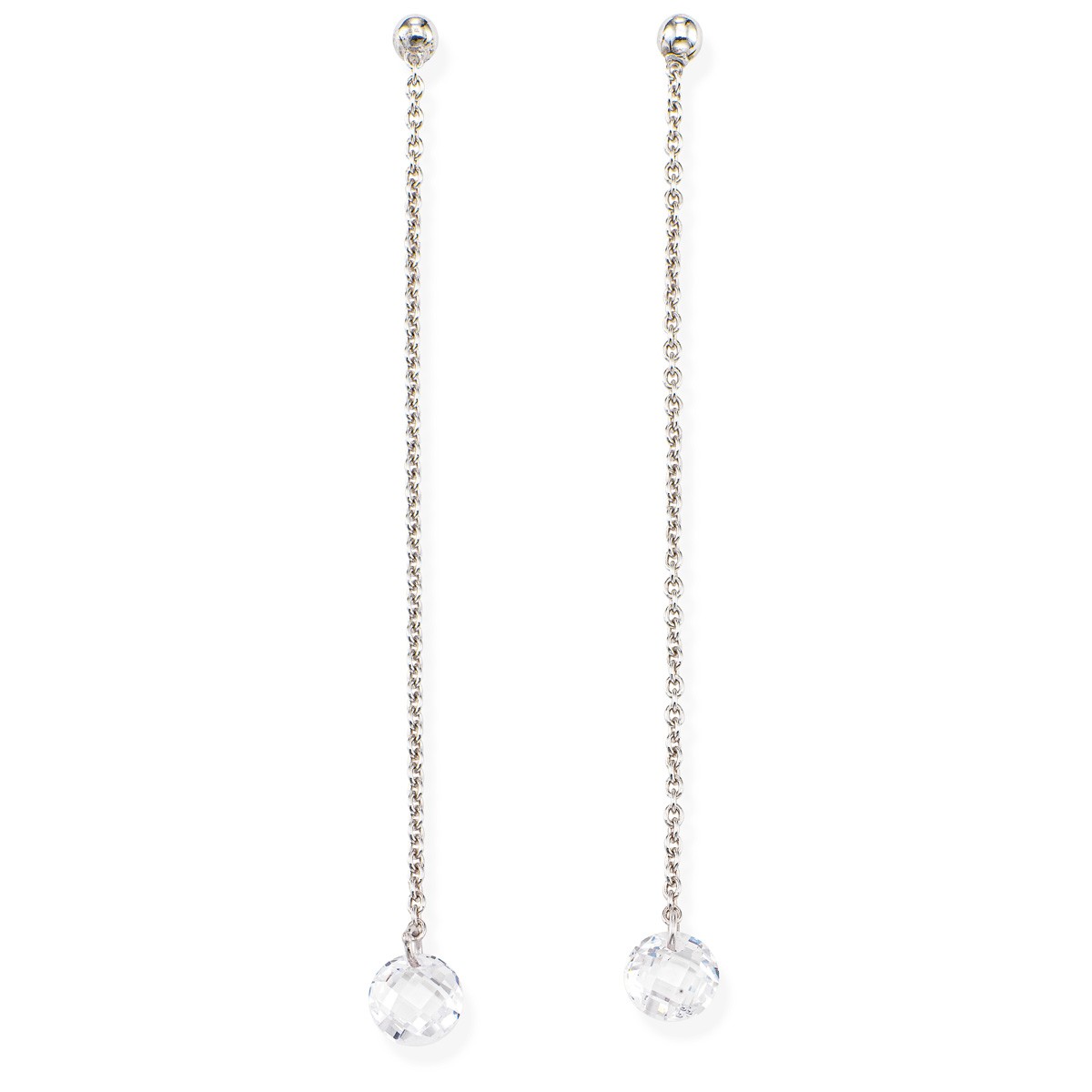 Orecchini in argento 925 con zirconi - AMEN