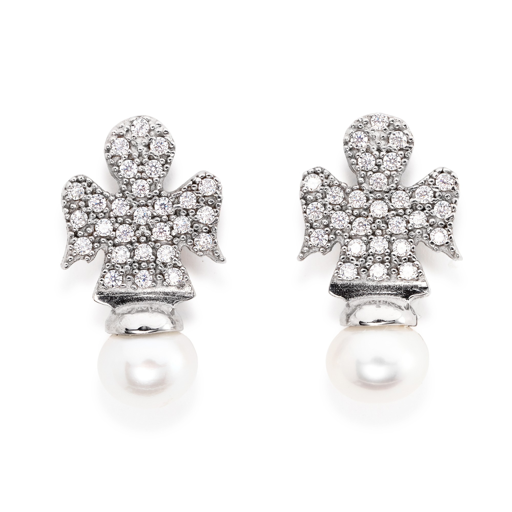 Orecchini in argento 925 con zirconi - AMEN