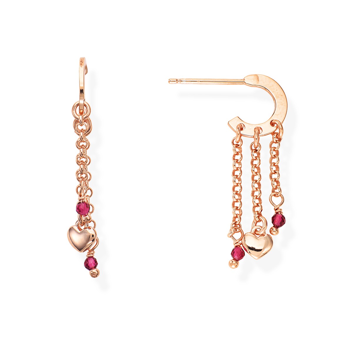 Orecchini in argento 925 con cristalli - AMEN