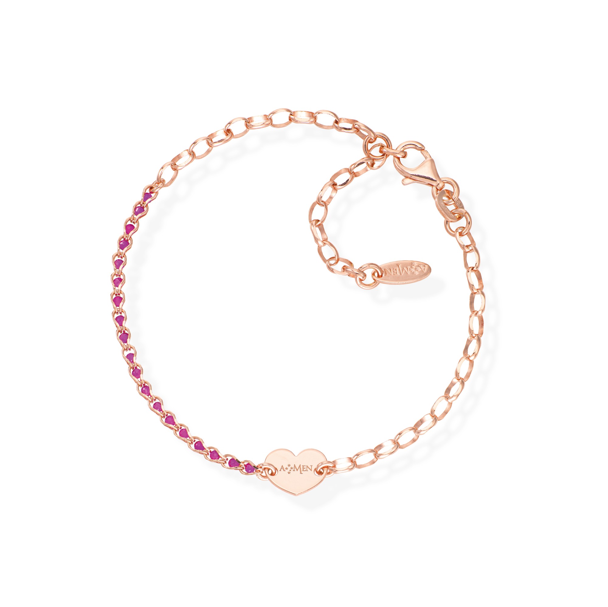 Bracciale in argento 925 con cristalli - AMEN