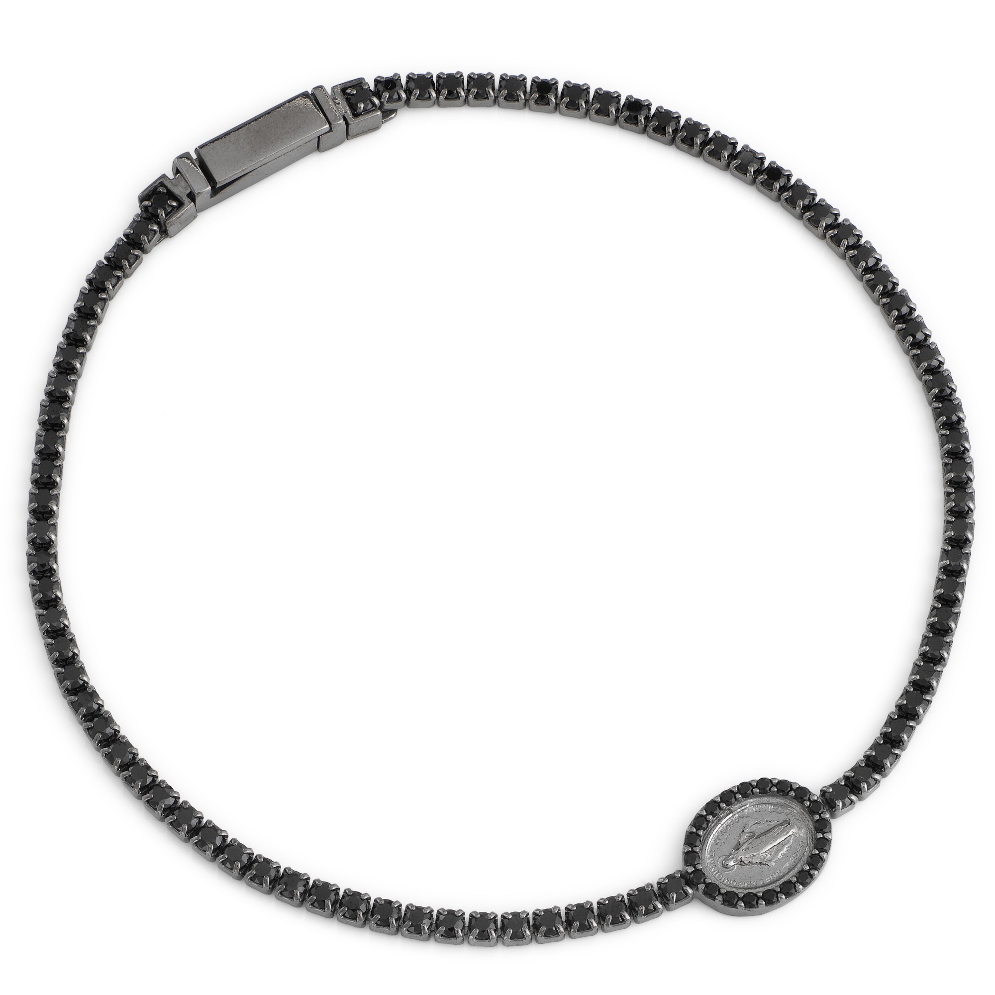 Bracciale in argento 925 con zirconi - AMEN