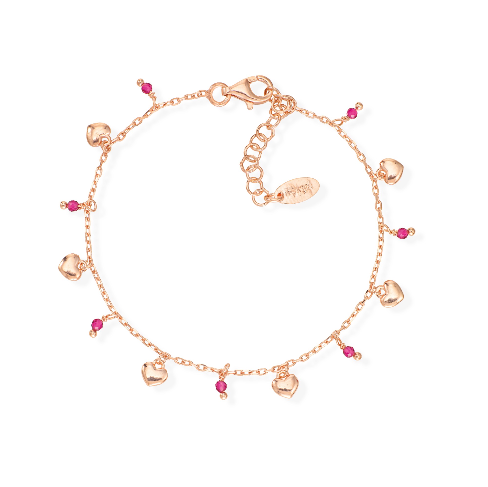 Bracciale in argento 925 con cristalli - AMEN