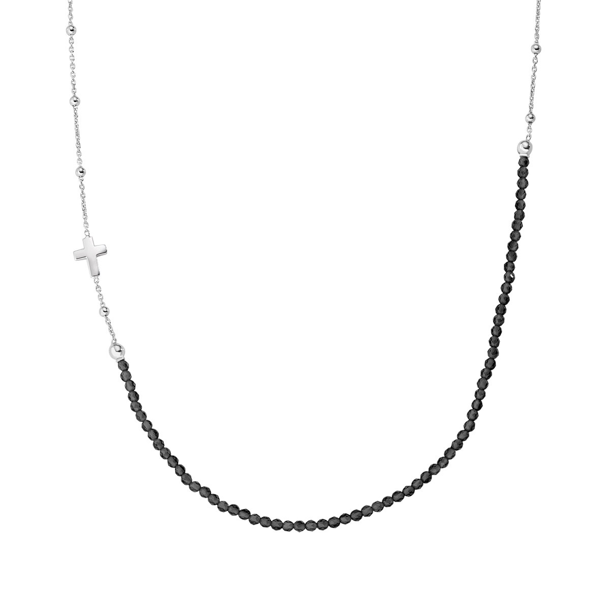 Collana in argento 925 con cristalli - AMEN