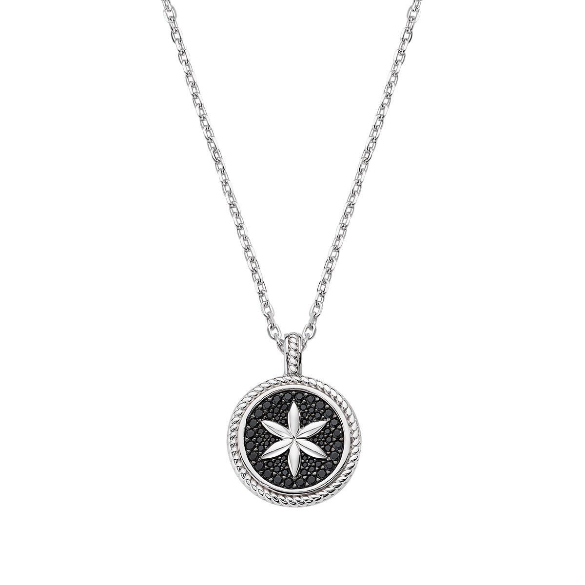 Collana in argento 925 con zirconi - AMEN