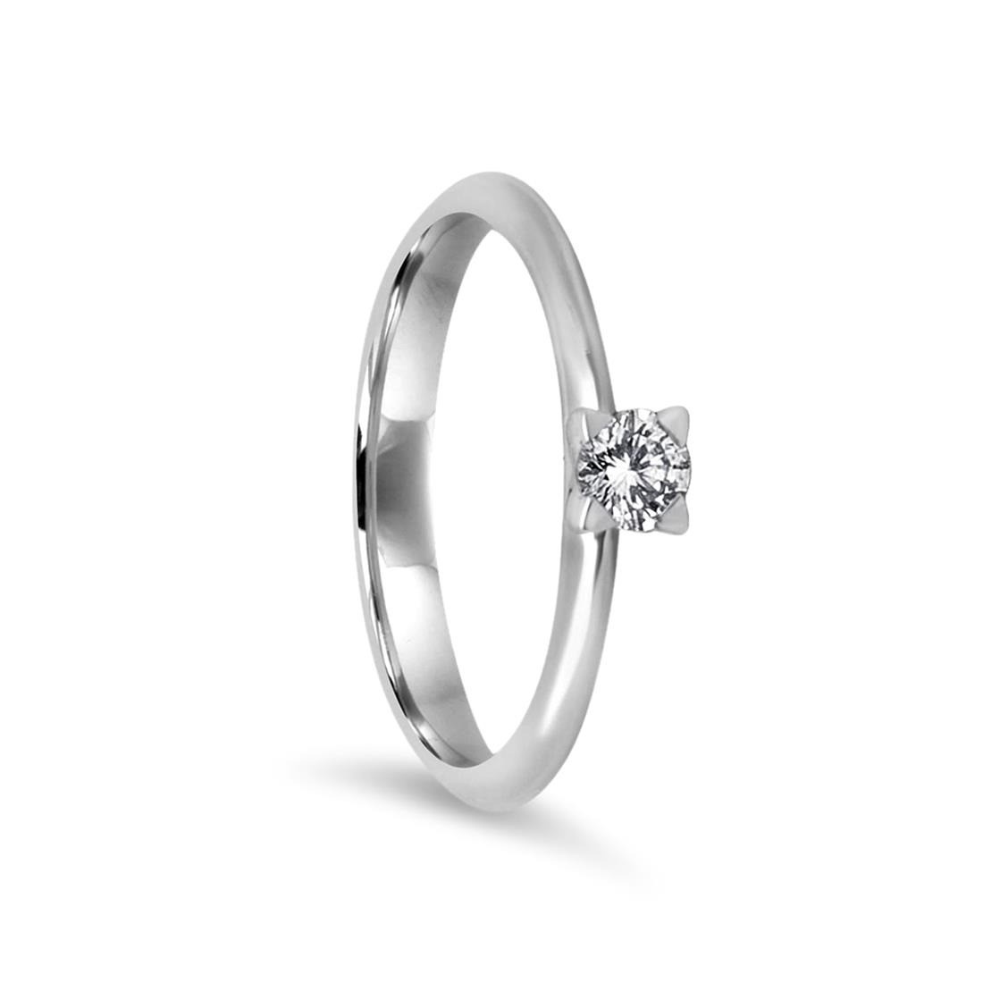 Anello in oro e diamanti ct. 0,2 - ALFIERI & ST. JOHN