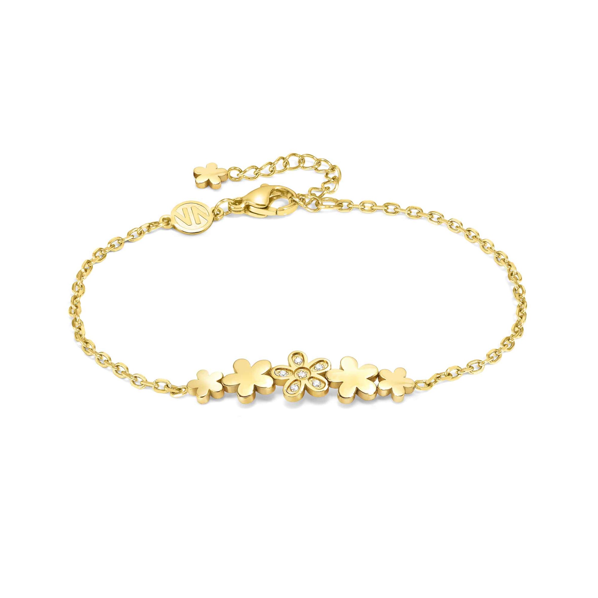 Bracciale Miss Trendy fiore in acciaio - NOMINATION
