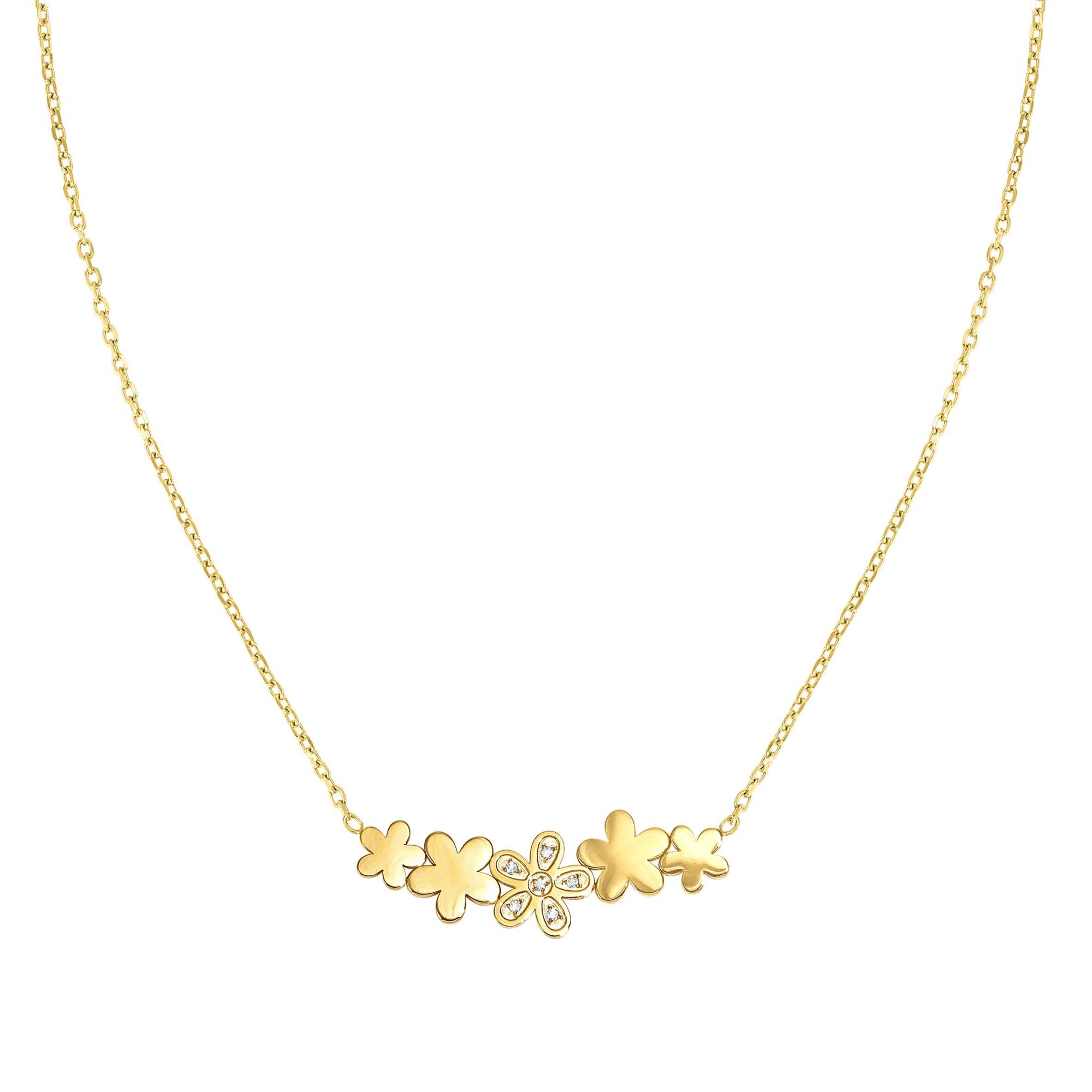 Collana Miss Trendy fiore in acciaio - NOMINATION