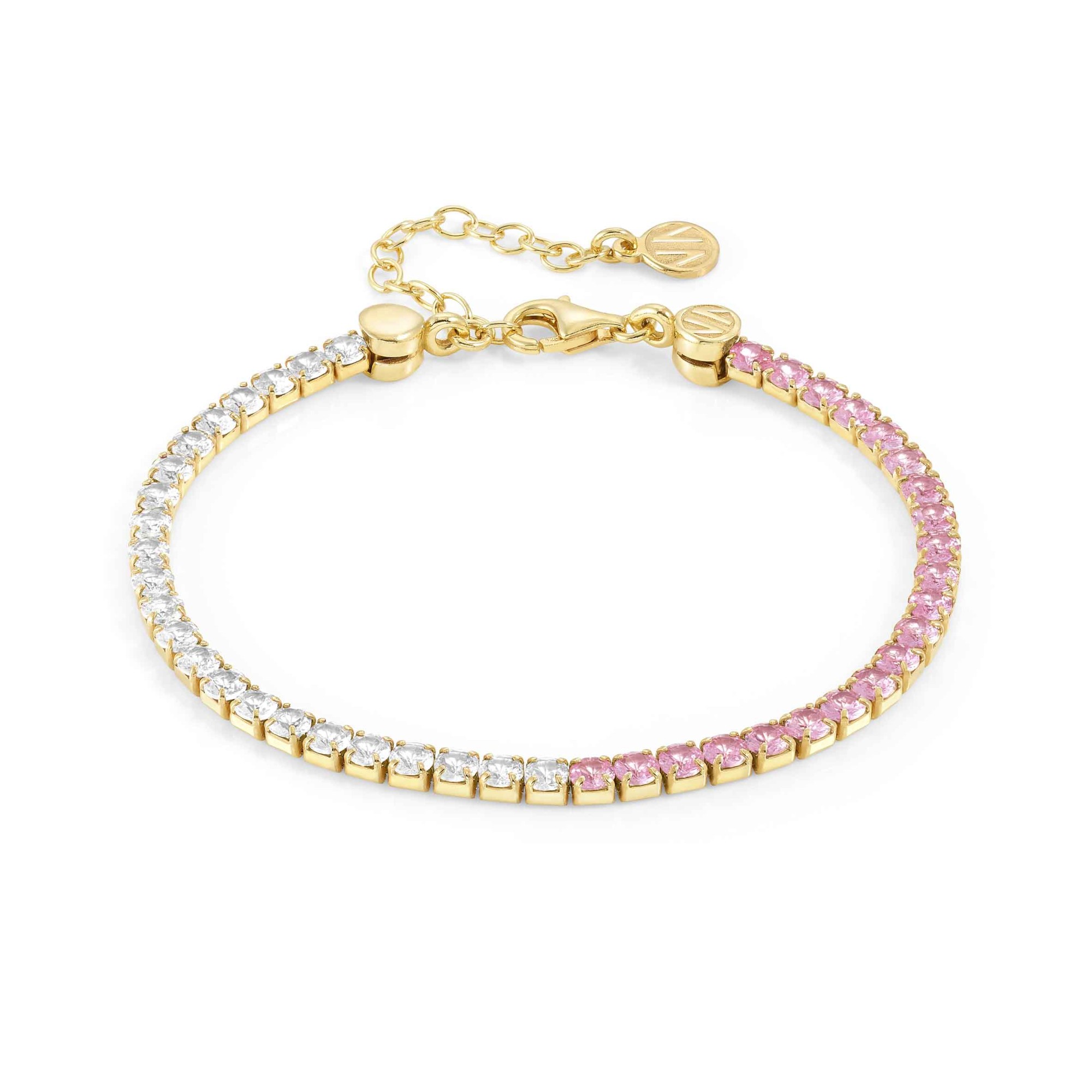 Bracciale Chic&Charm in argento e zirconi rosa - NOMINATION