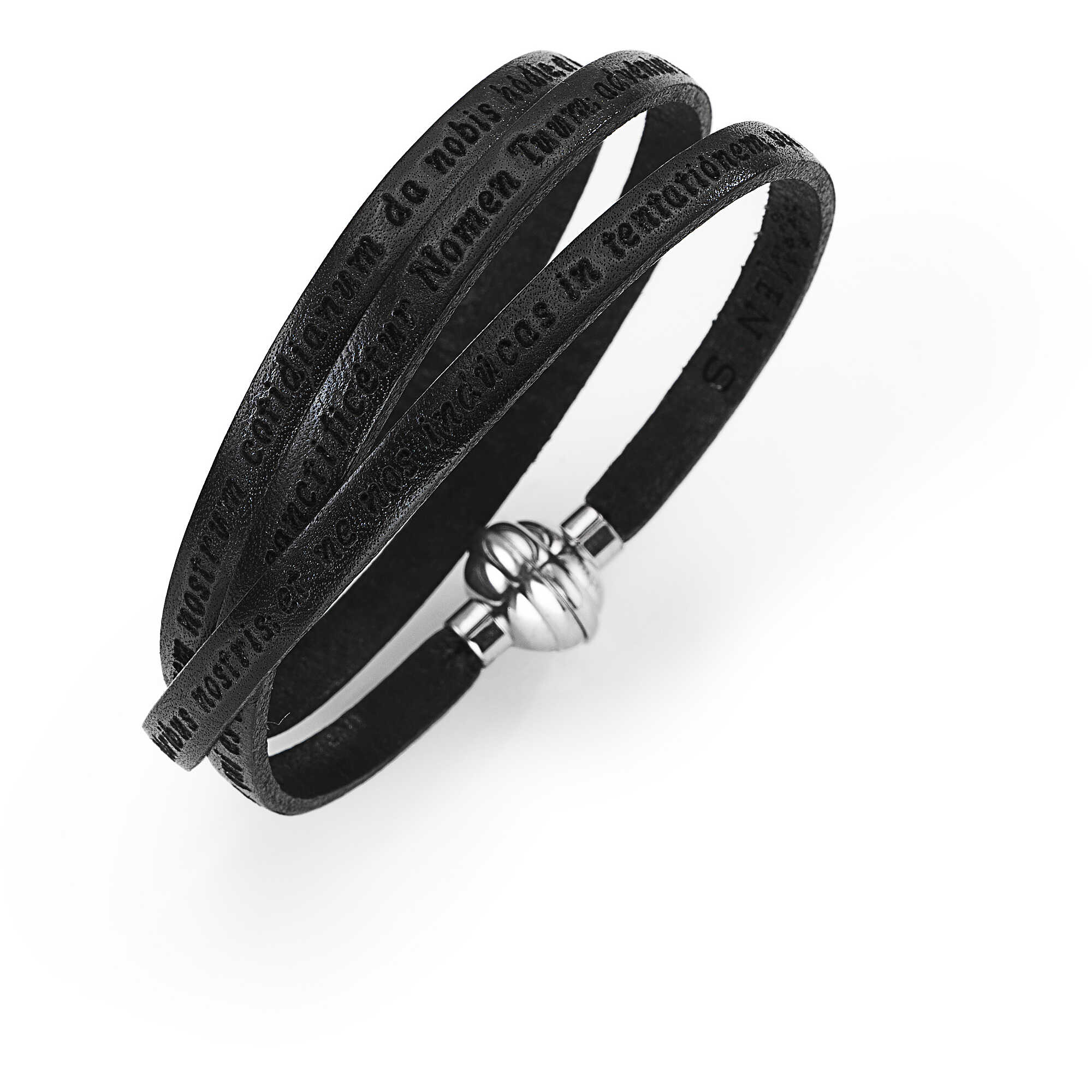 bracelet man jewellery Amen Padre Nostro Latino - AMEN