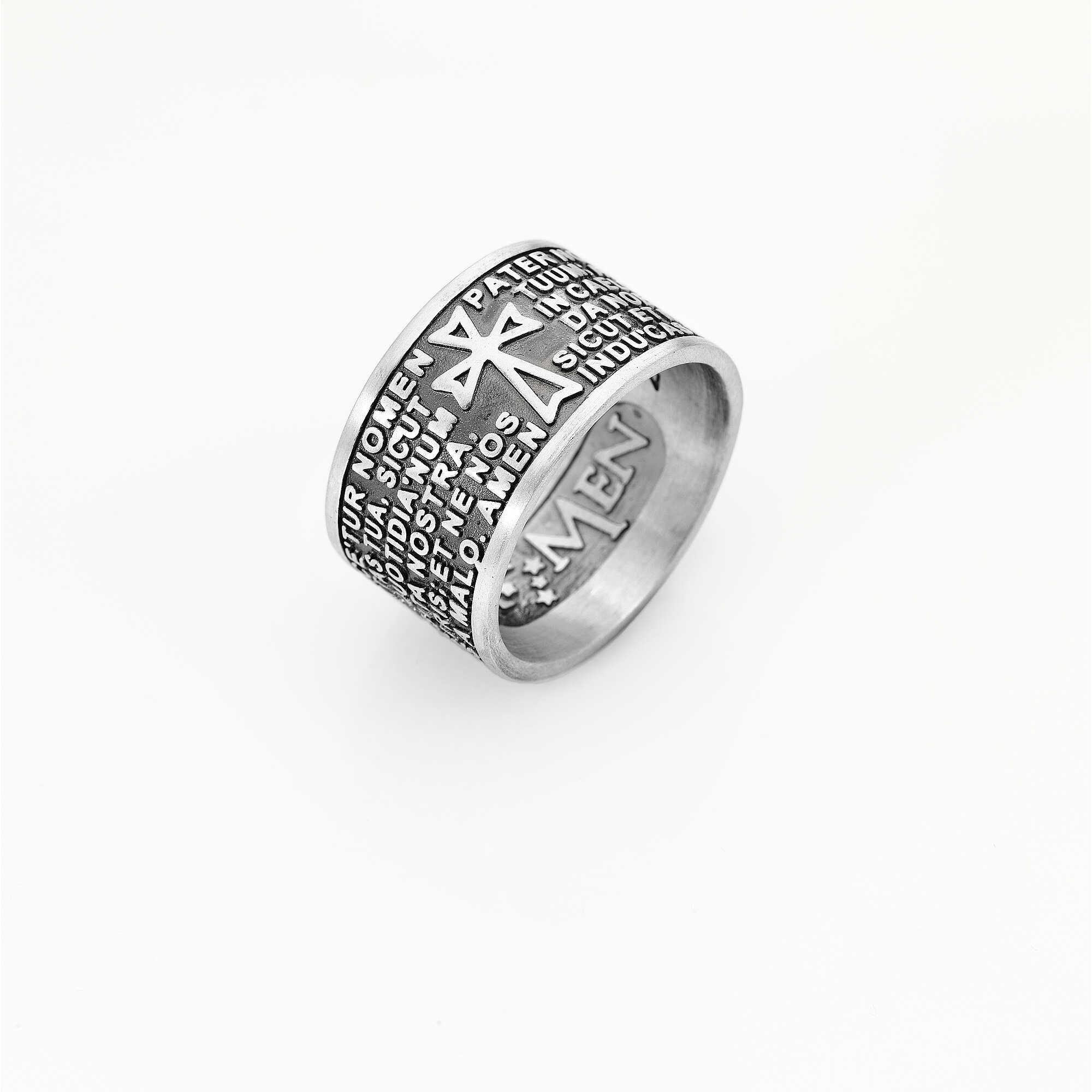 ring band style Amen Padre Nostro jewel woman - AMEN