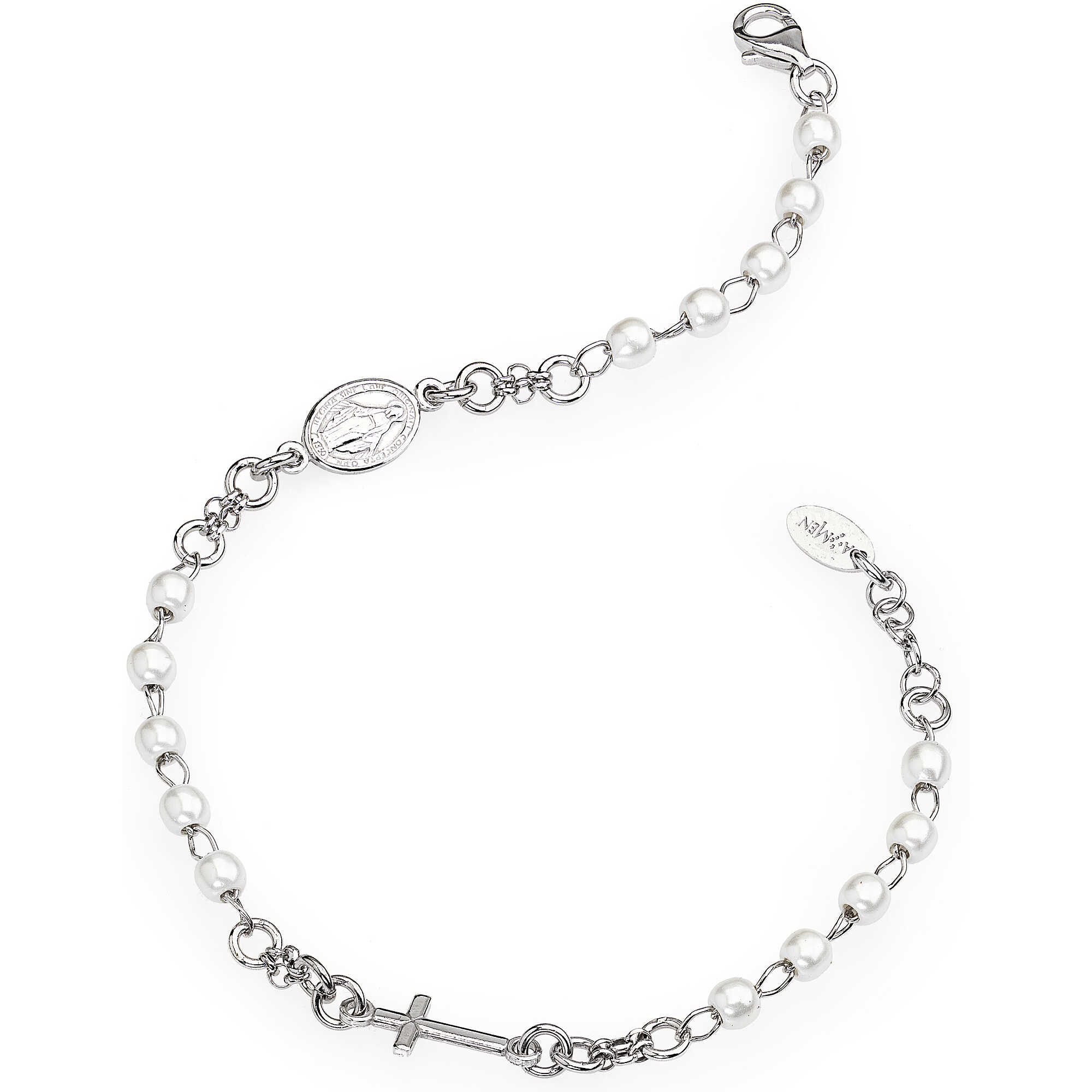 Amen bracelet woman Bracelet with 925 Silver With Fixed Charms jewel - AMEN