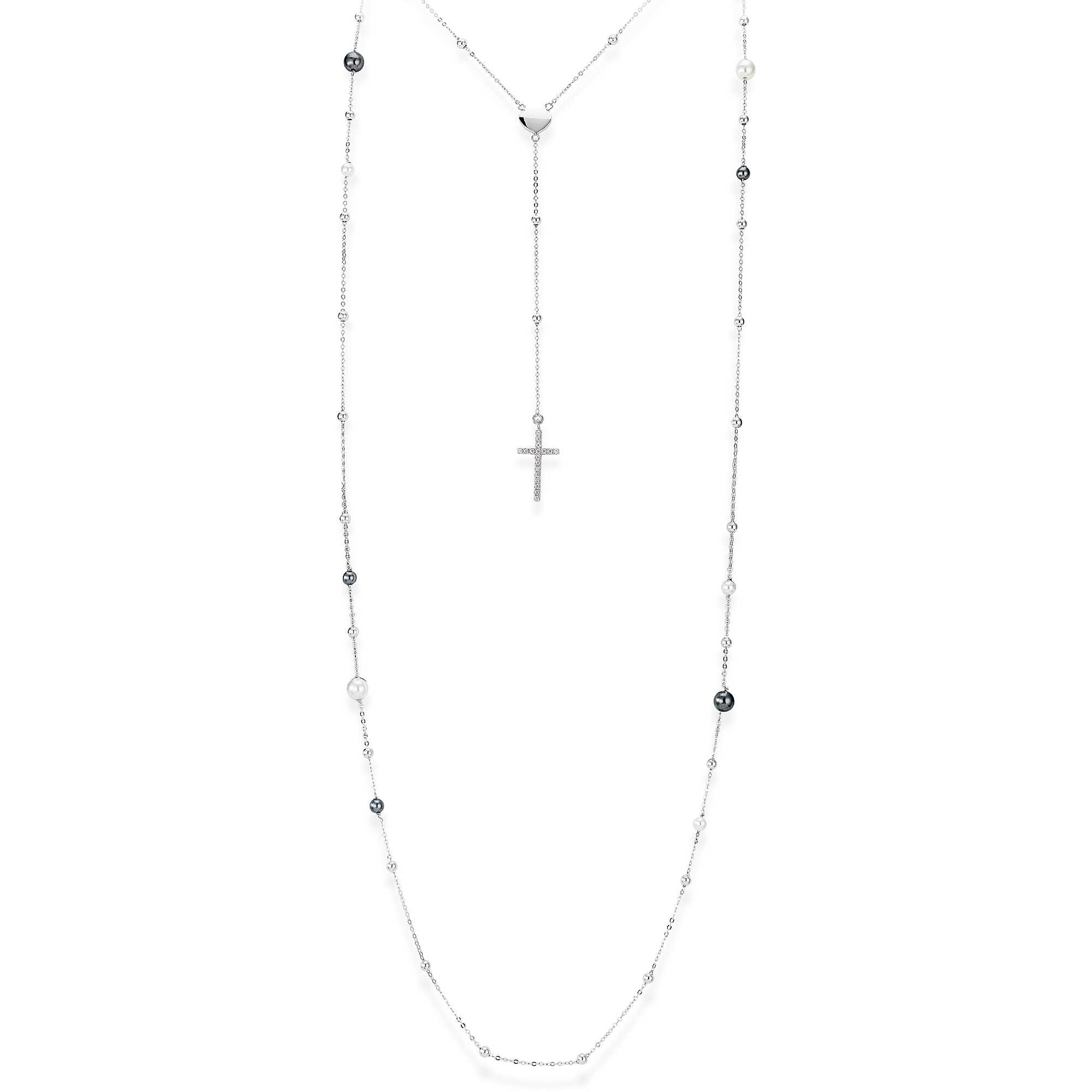 necklace woman jewel Amen with crucifix - AMEN