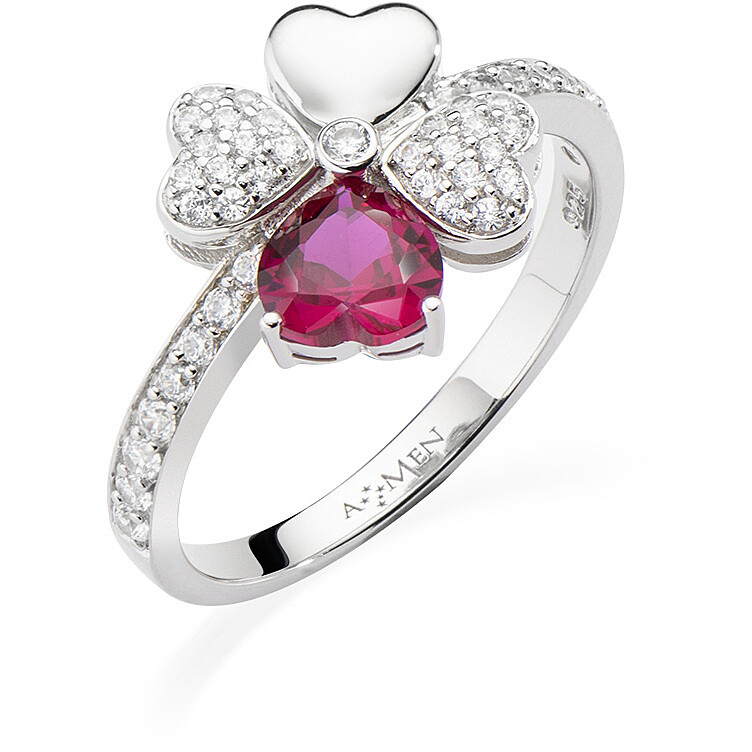 ring woman jewellery Amen Quadricuore - AMEN