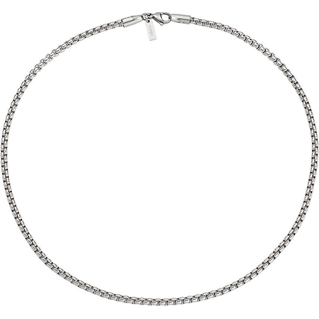 Chain necklace in steel - AMEN