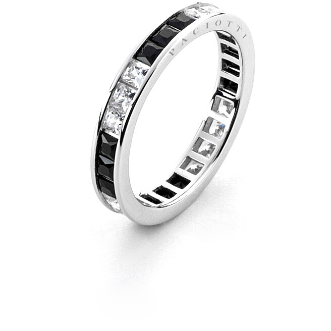Torcion bracelet in silver and steel - CESARE PACIOTTI