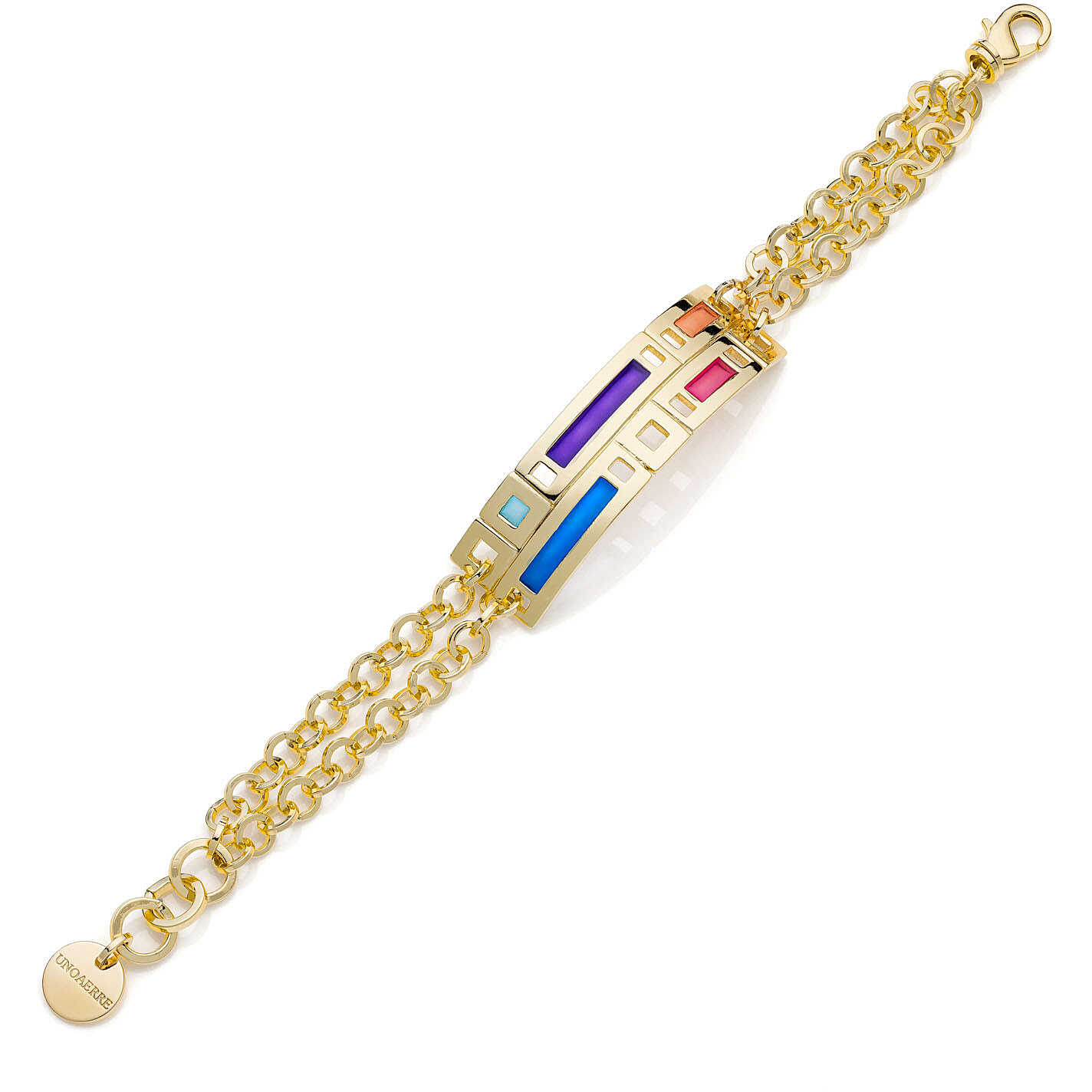 Charm in argento brunito a forma di regalo - UNOAERRE FASHION JEWELLERY