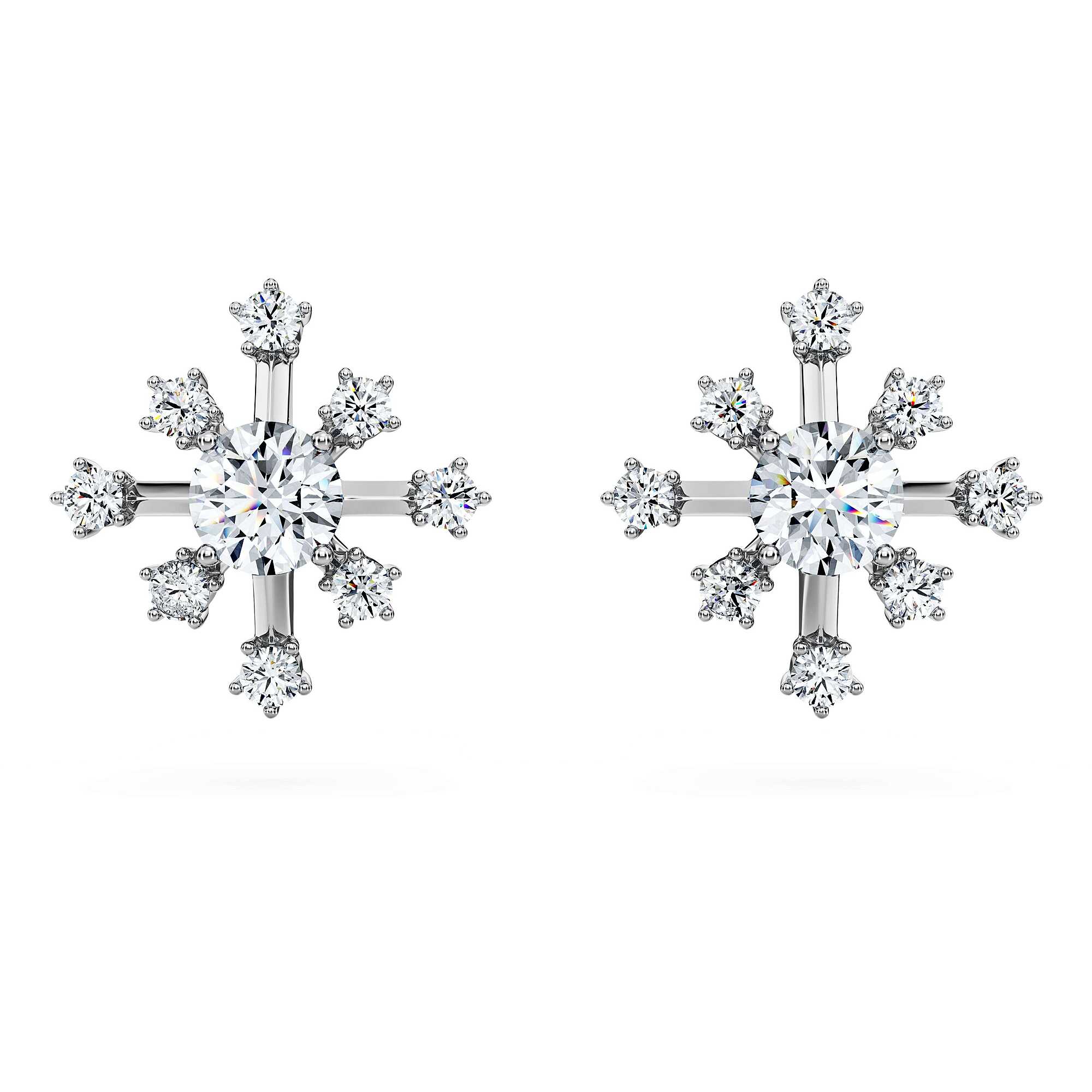 orecchini A Lobo Oro Swarovski Created Diamonds Galaxy - SWAROVSKI