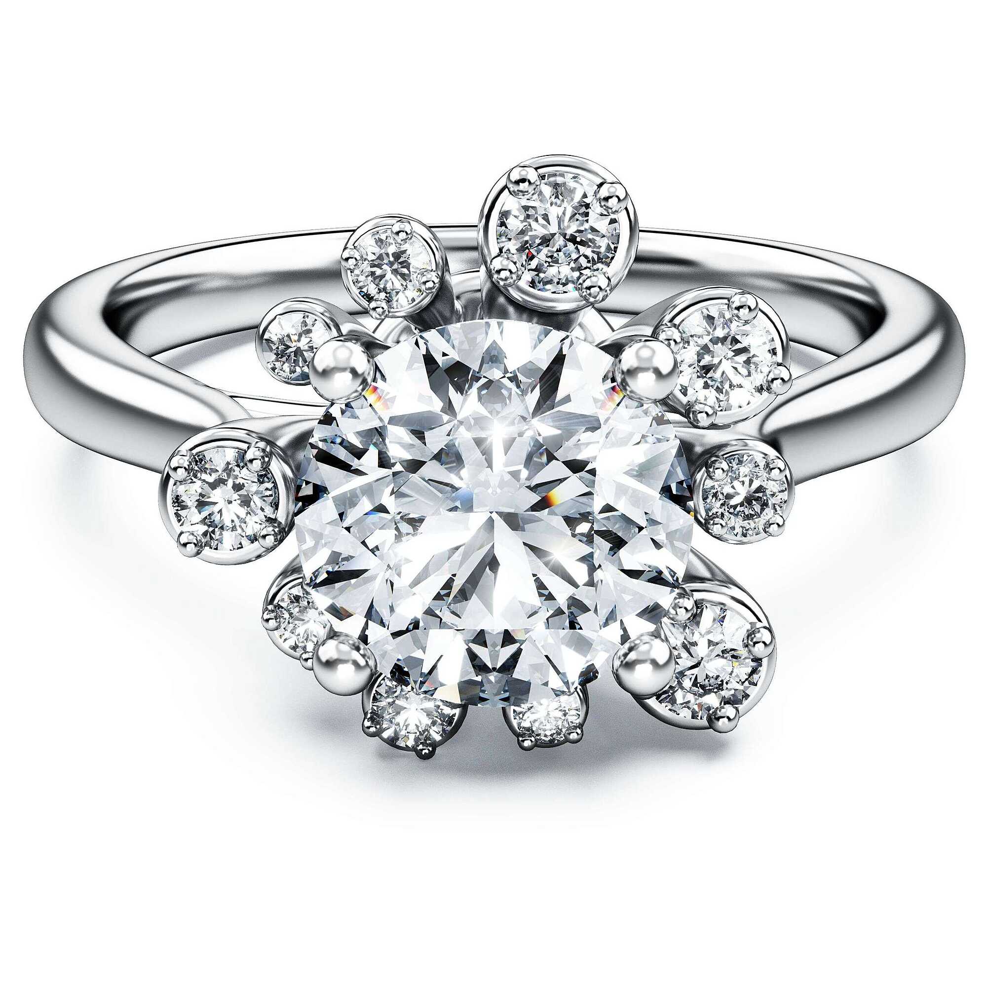 anello Diamante di laboratorio gioiello donna Swarovski Created Diamonds Galaxy - SWAROVSKI