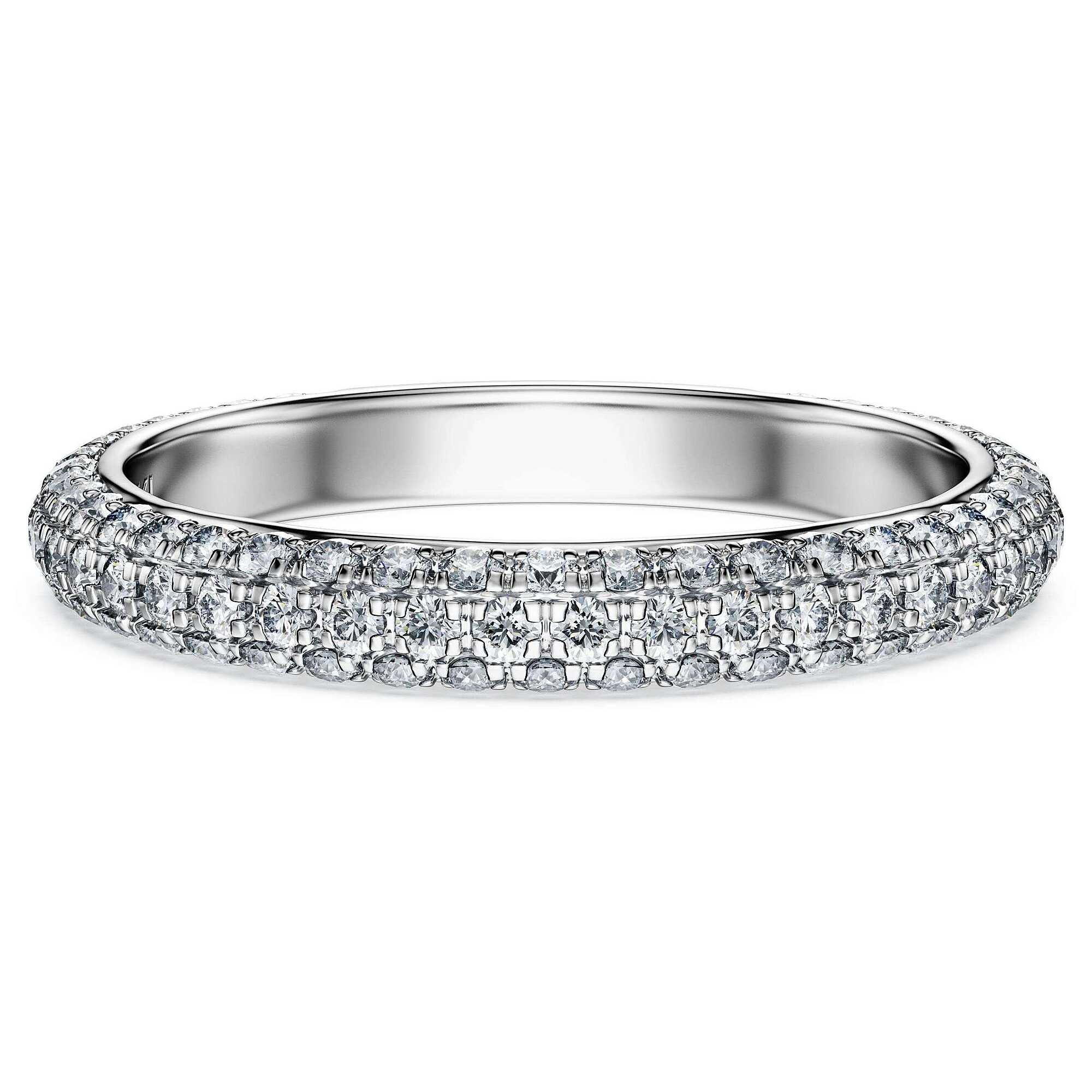 anello Diamante di laboratorio gioiello donna Swarovski Created Diamonds Eternity - SWAROVSKI