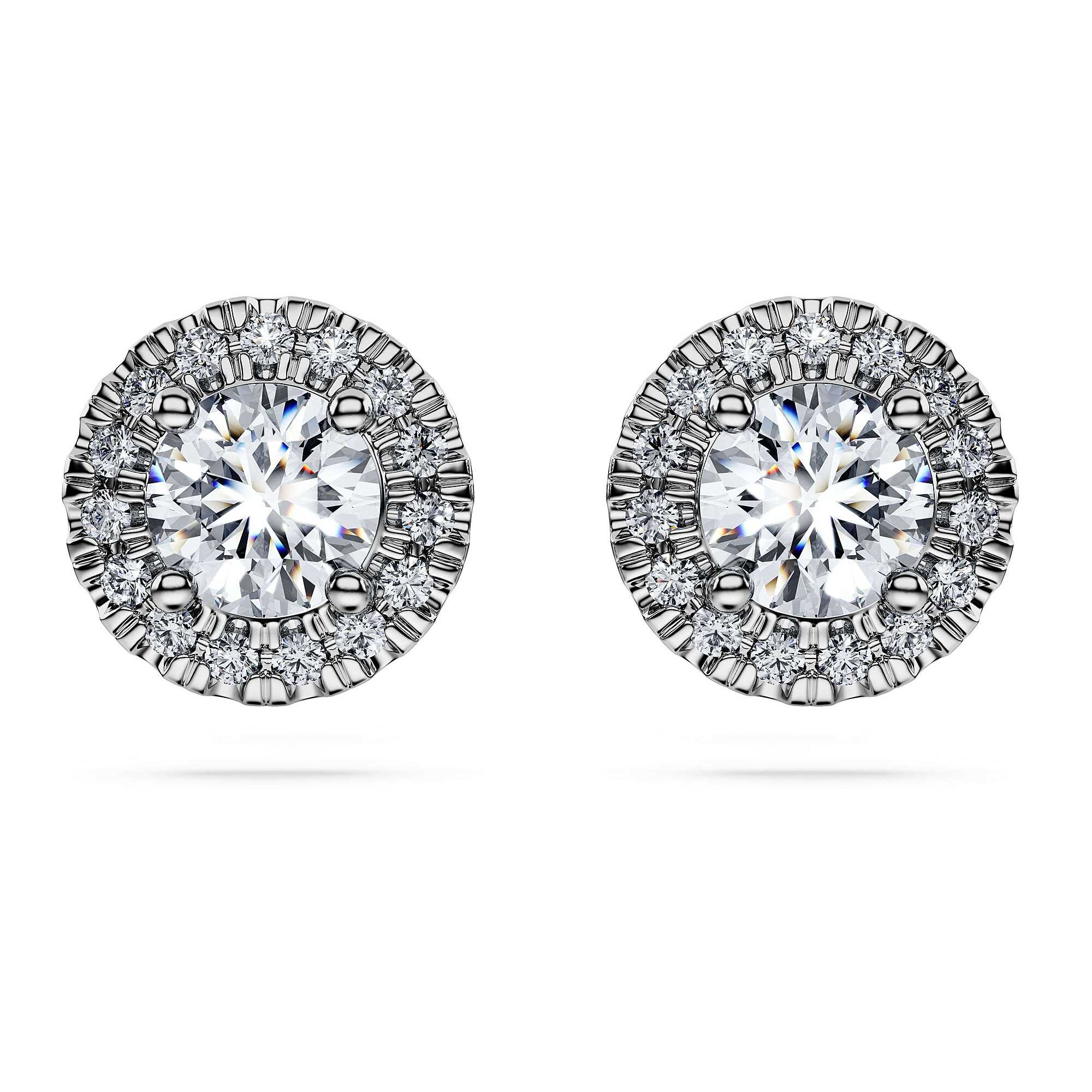 pendientes de bot&oacute;n Oro Swarovski Created Diamonds Eternity - SWAROVSKI