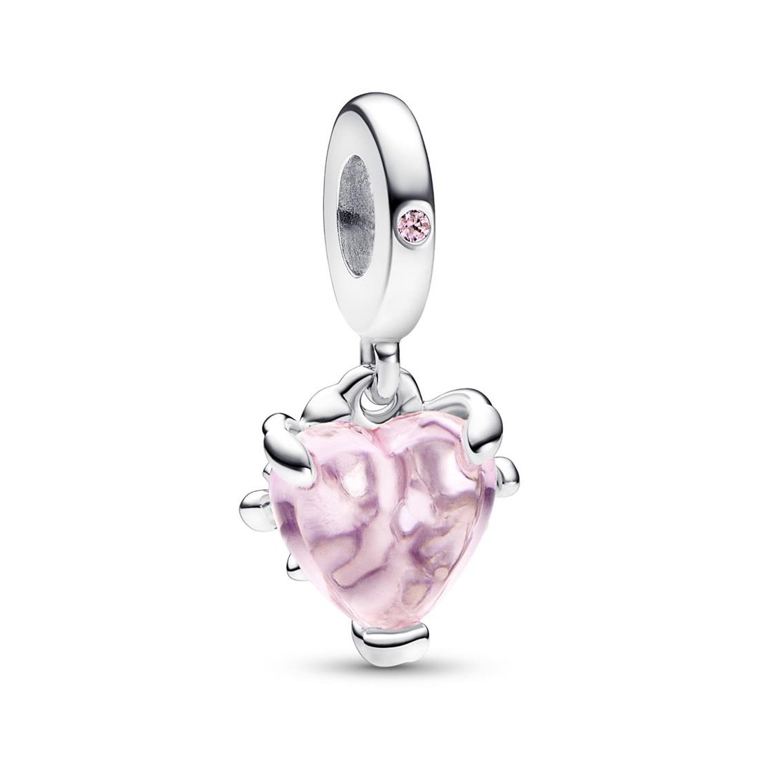 Charm pendente Albero della Famiglia Rosa - PANDORA