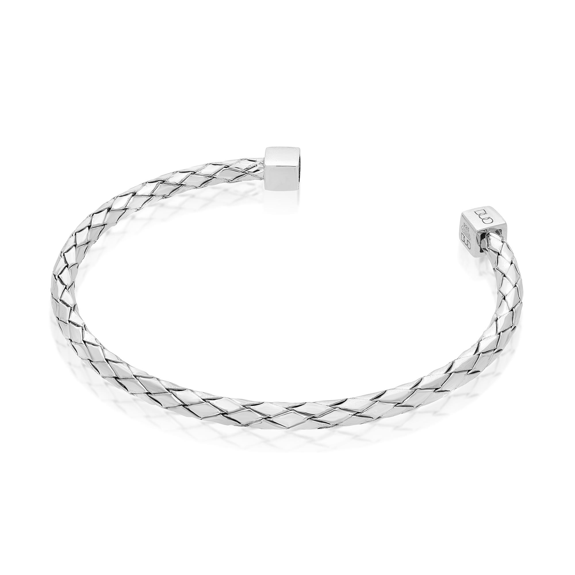 Bracciale rigido in argento  - LUXURY MILANO