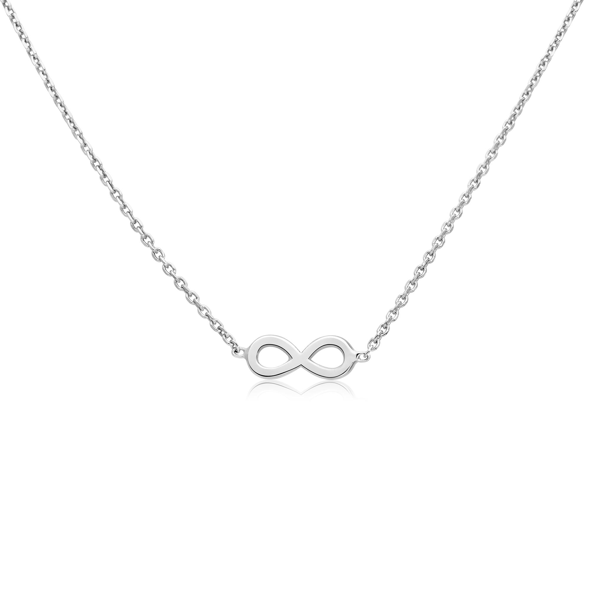 Collar Infinito en Plata - LUXURY MILANO