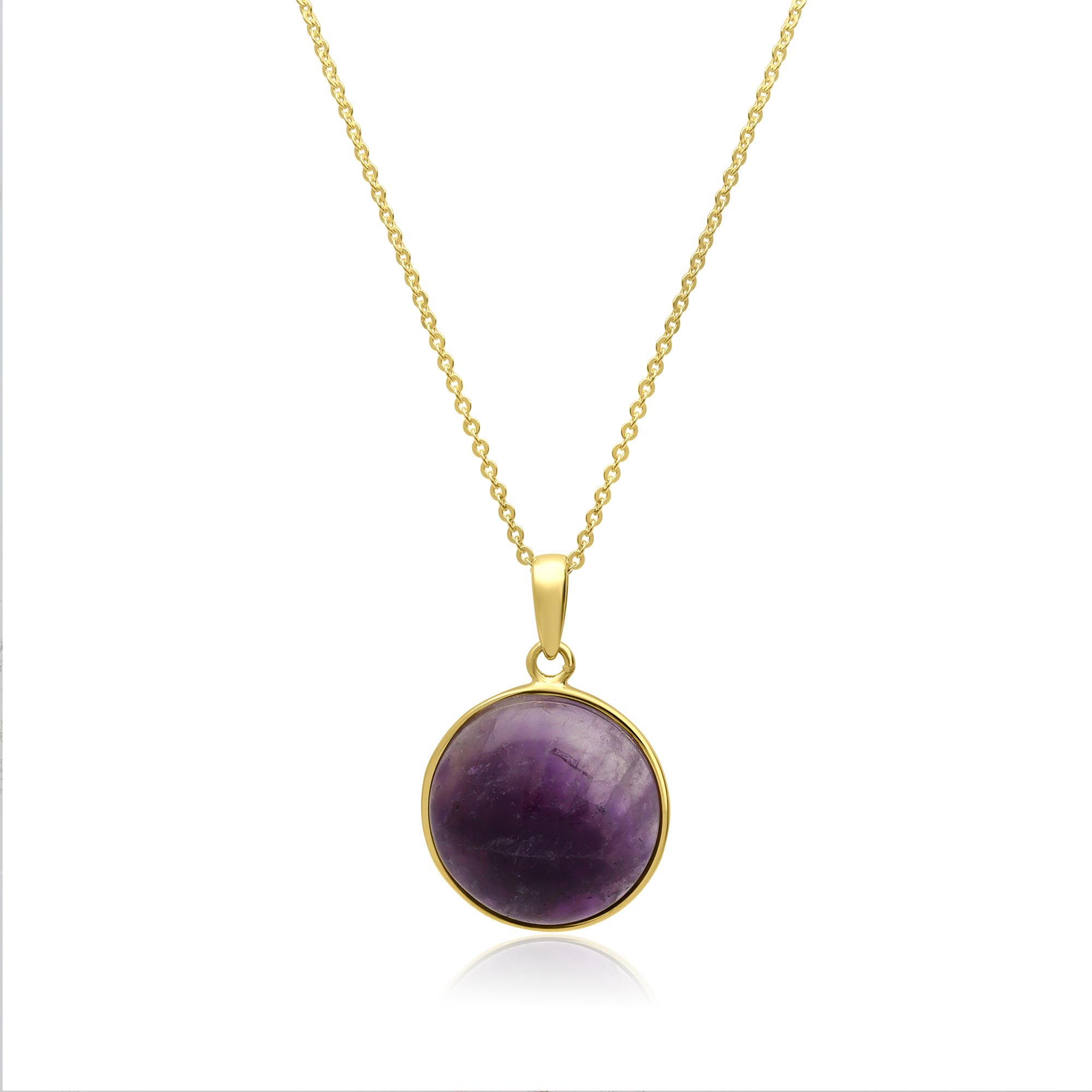 Alexandra Amethyst Necklace - LUXURY MILANO