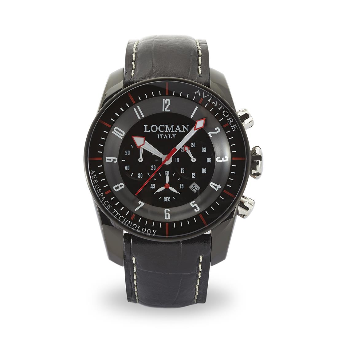 Man's watch with 44 mm case - LOCMAN
