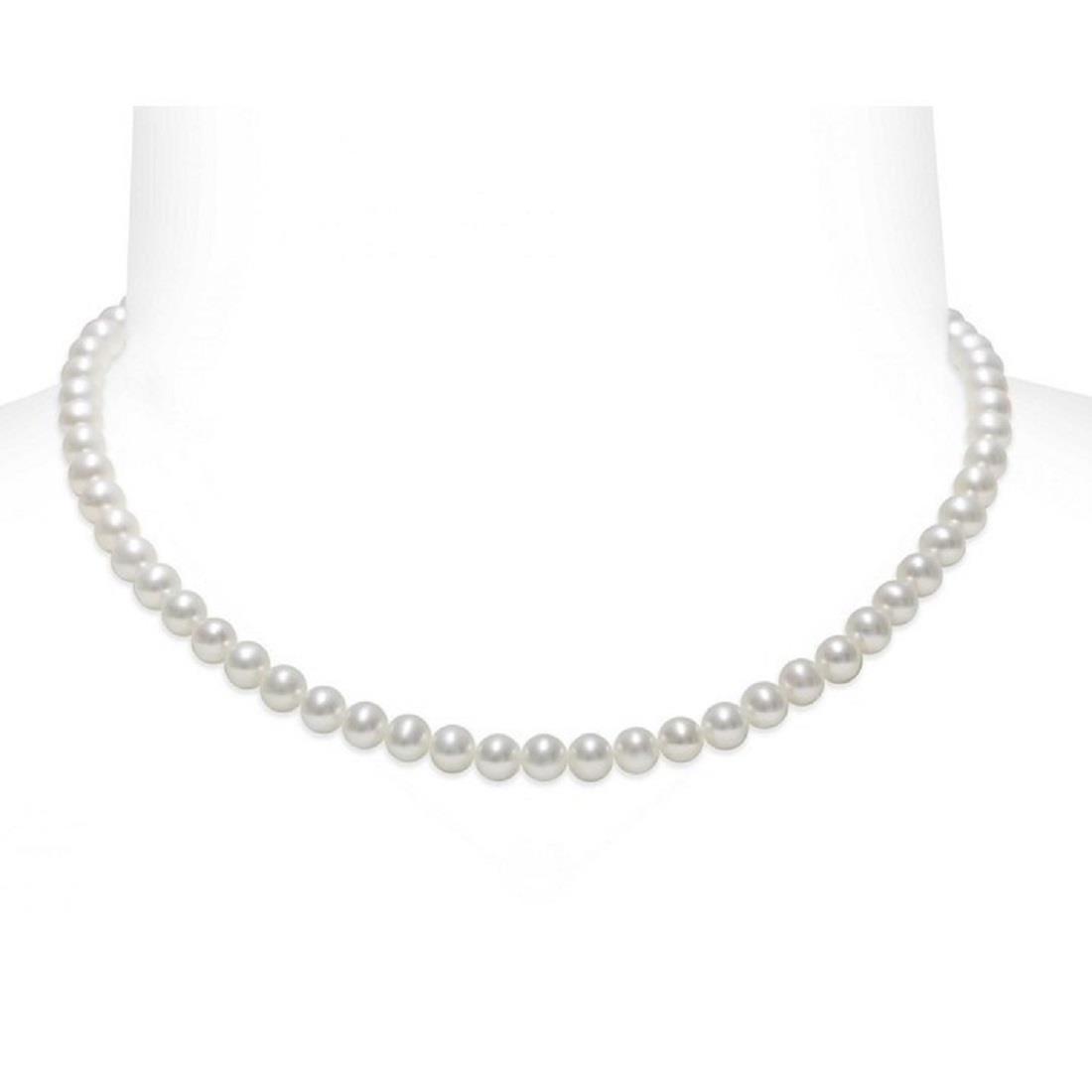 Collana in argento con perle  - MAYUMI