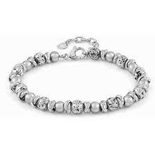 Men's bracelet in steel and lava stone - NOMINATION