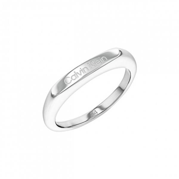 Steel wedding ring - CALVIN KLEIN