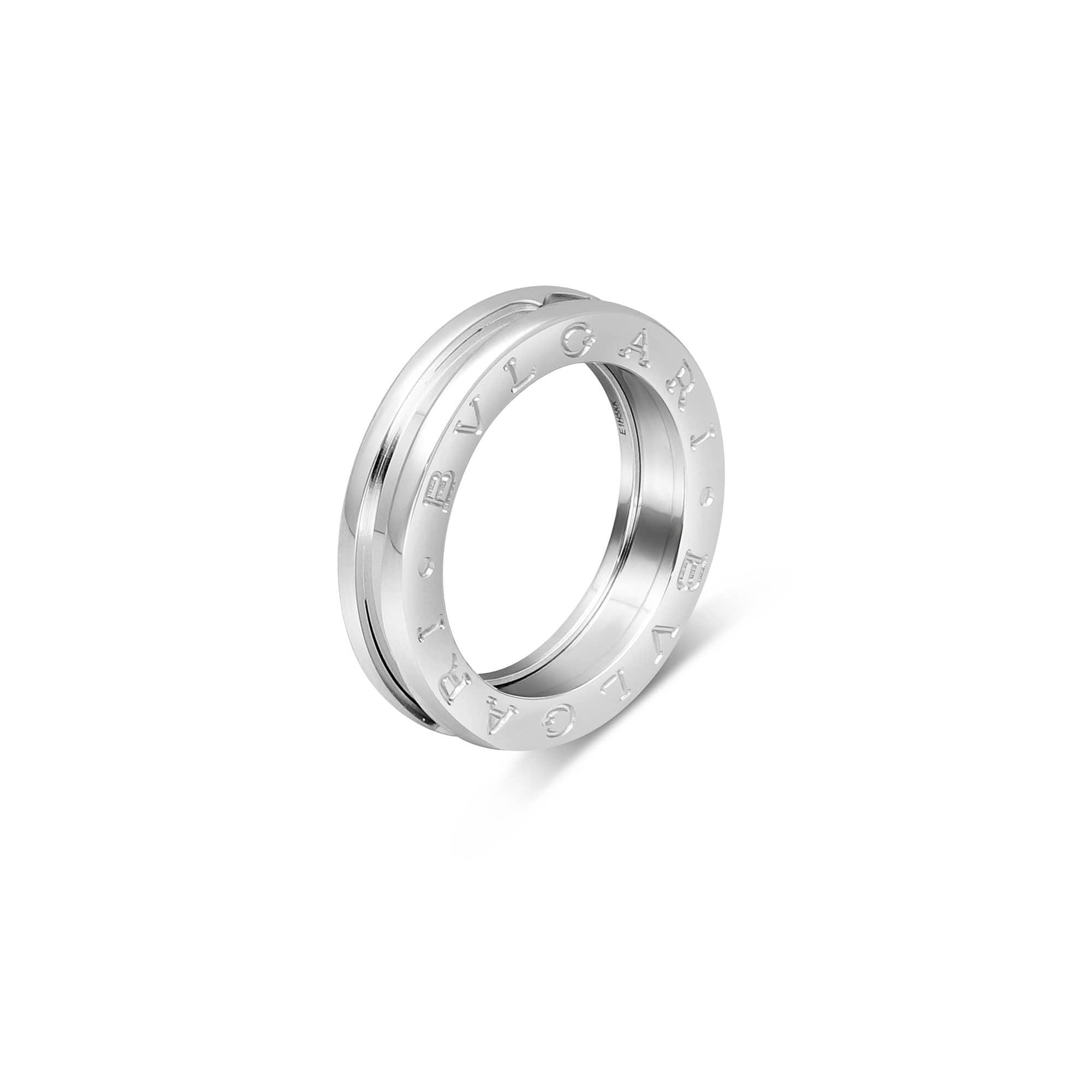 B.Zero1 ring in white gold one band - BULGARI