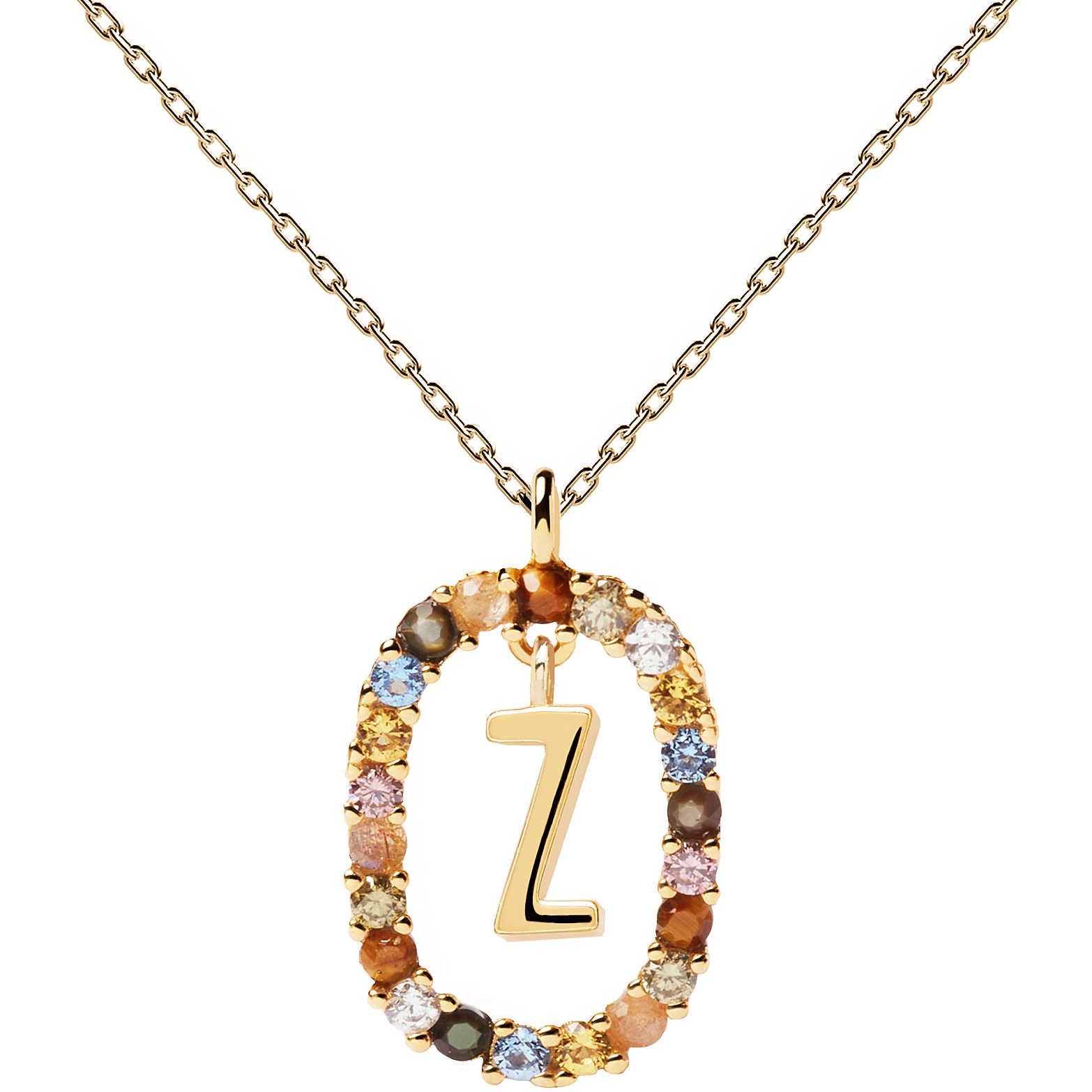 Collana New Letters Z in argento - PDPAOLA