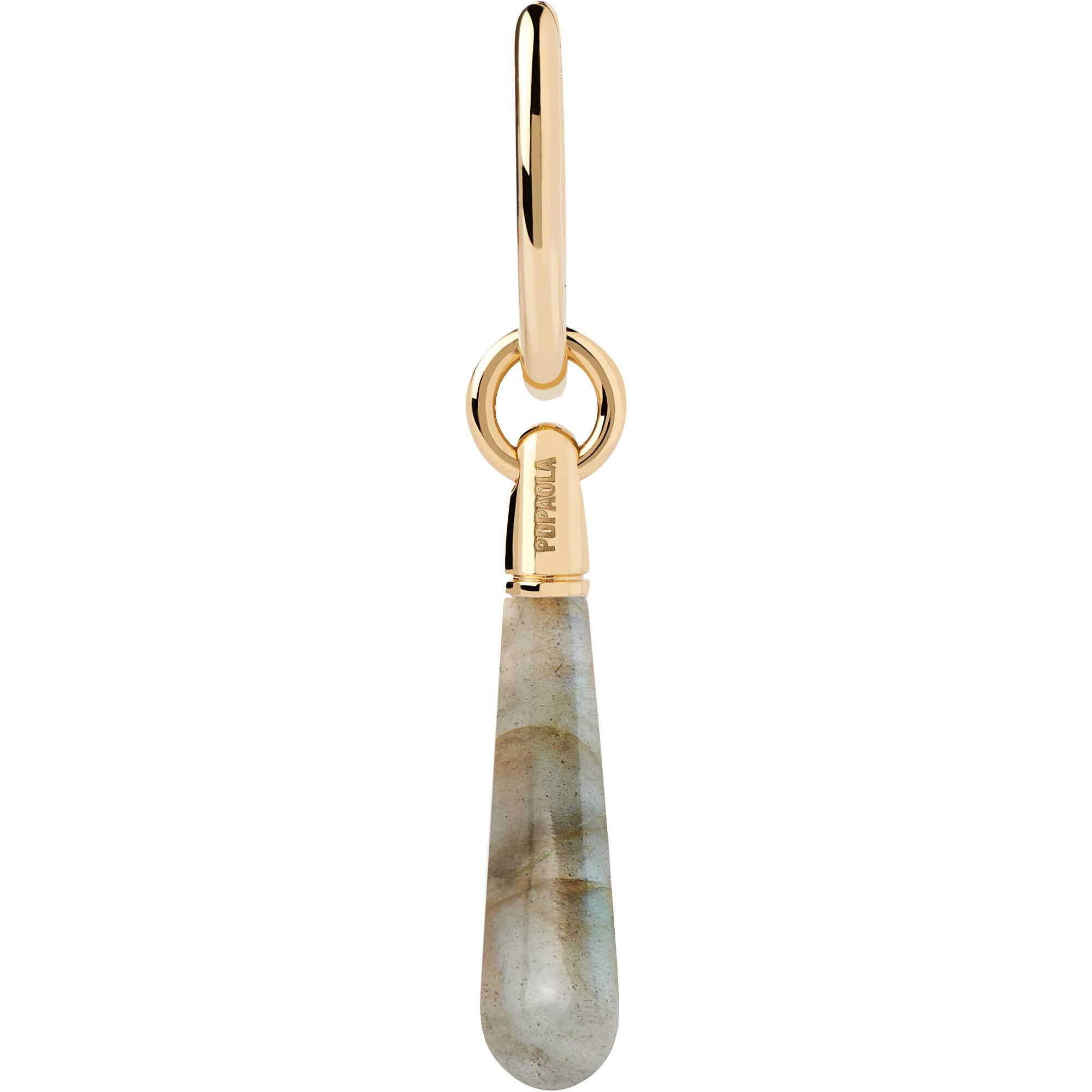 Mono orecchino Icons con labradorite - PDPAOLA