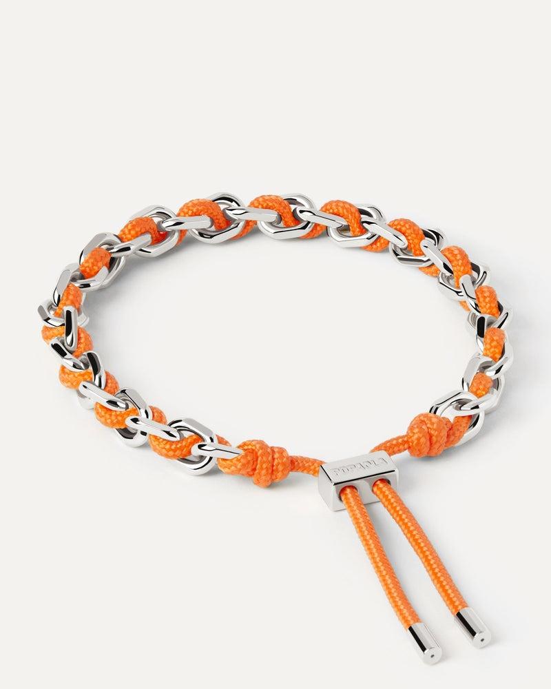 Tangerine cord bracelet - PDPAOLA