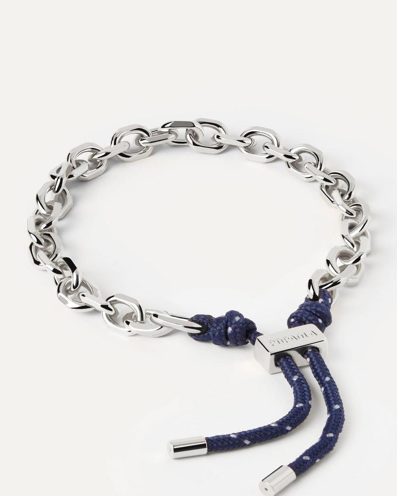 Midnight Essential bracelet in silver - PDPAOLA