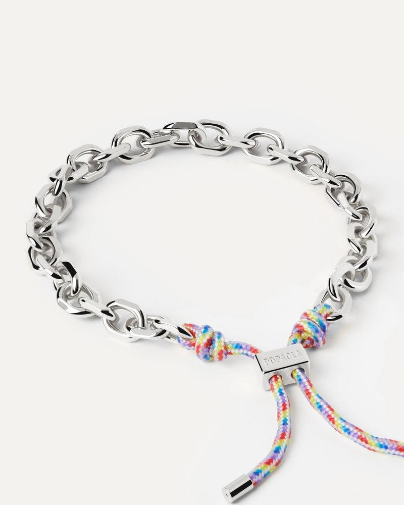 Prisma Essential bracelet in silver - PDPAOLA