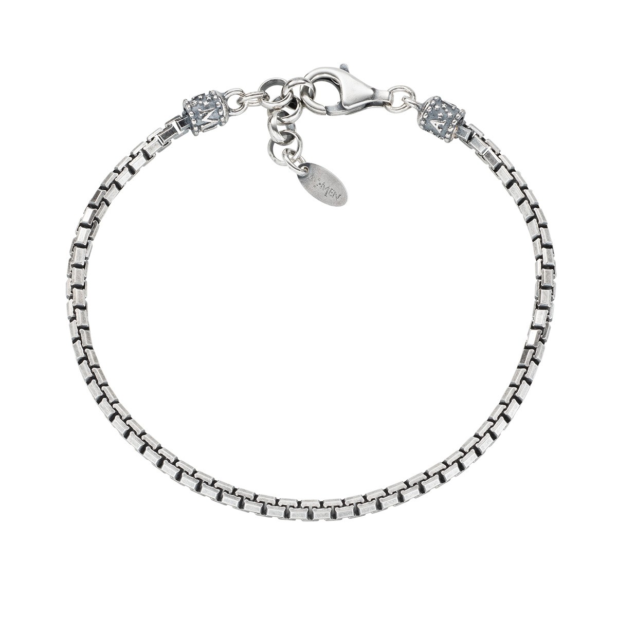 Bracciale da donna in argento 925 brunito - AMEN