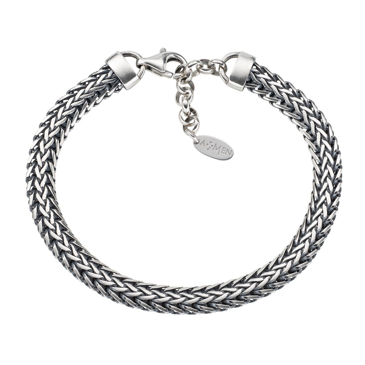 Bracciale da donna in argento 925 brunito - AMEN