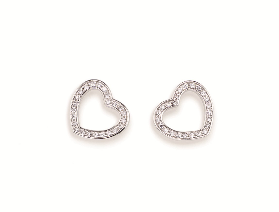 Orecchini in argento 925 con zirconi - AMEN