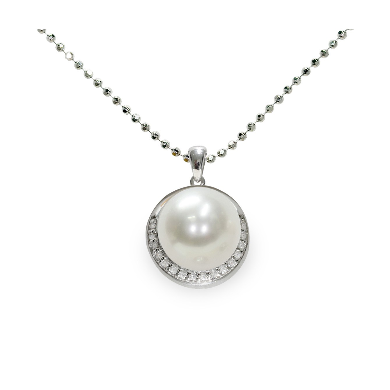 Colgante en plata 925 con perla Perlagione - MAYUMI